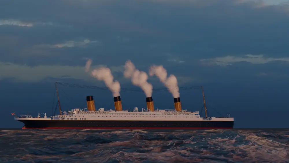 RMS Titanic byl největším zaoceánským parníkem své doby.