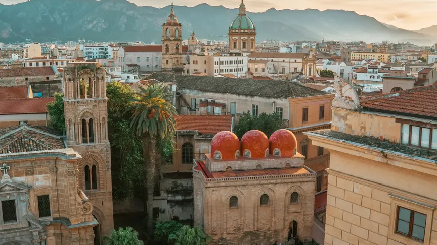 Historické centrum sicilského Palerma
