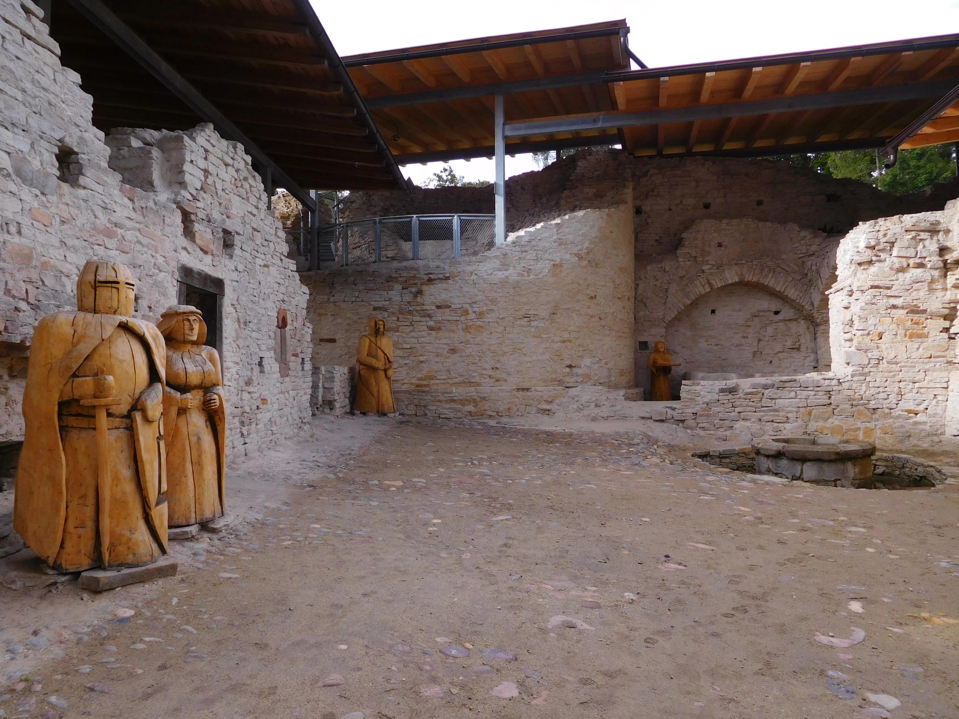 Hrad Vízmburk zřícenina