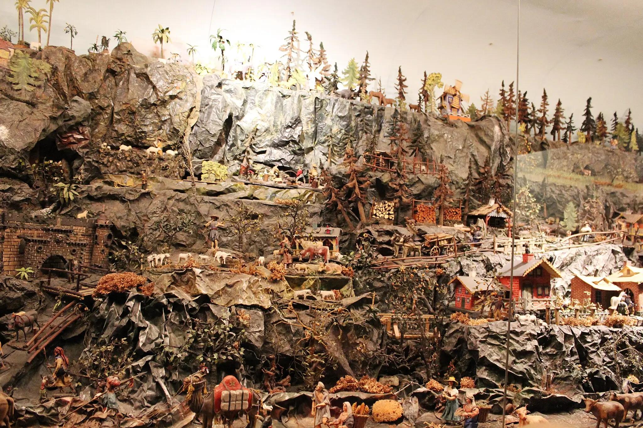 Detailní záběr na Krýzovy jesličky