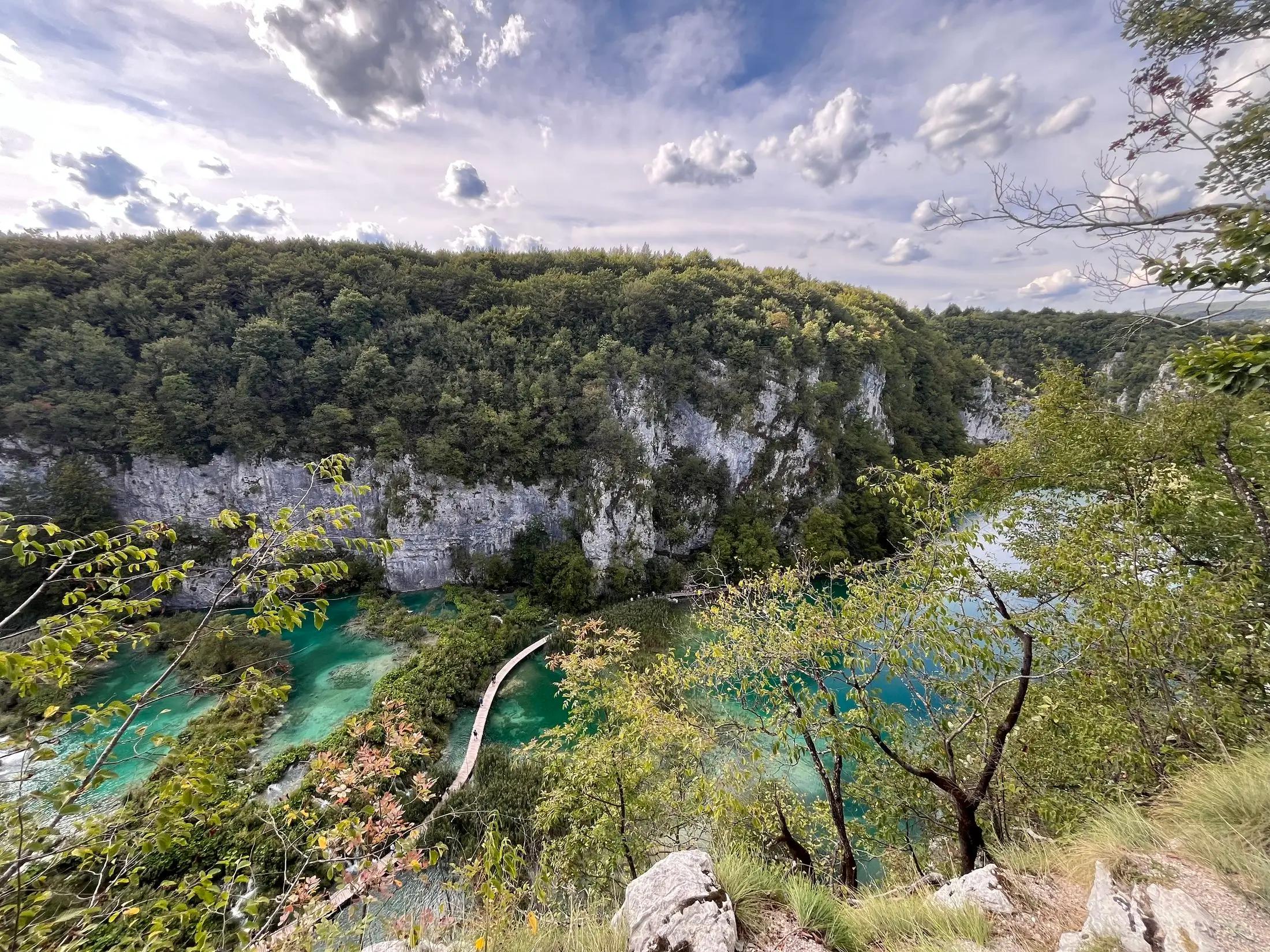 Plitvická jezera v Chorvatsku