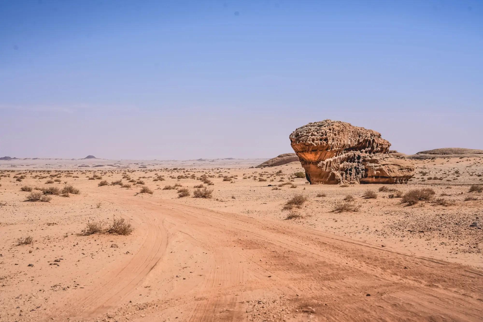 Poušť v Saúdské Arábii