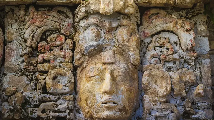 Zřícenina v Palenque