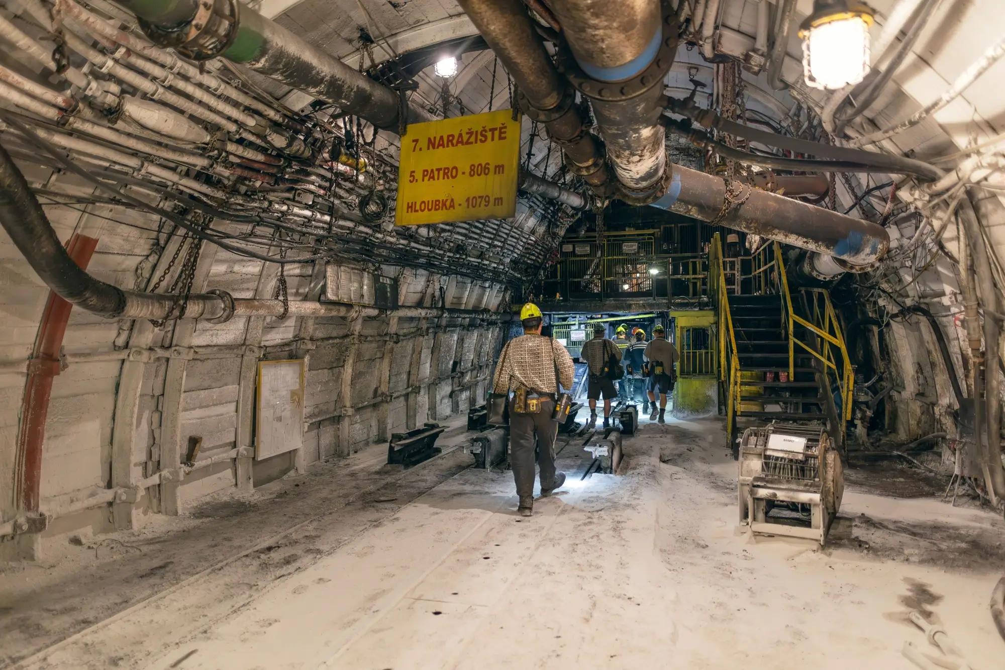 Hlubinný důl ve Stonavě na Karvinsku