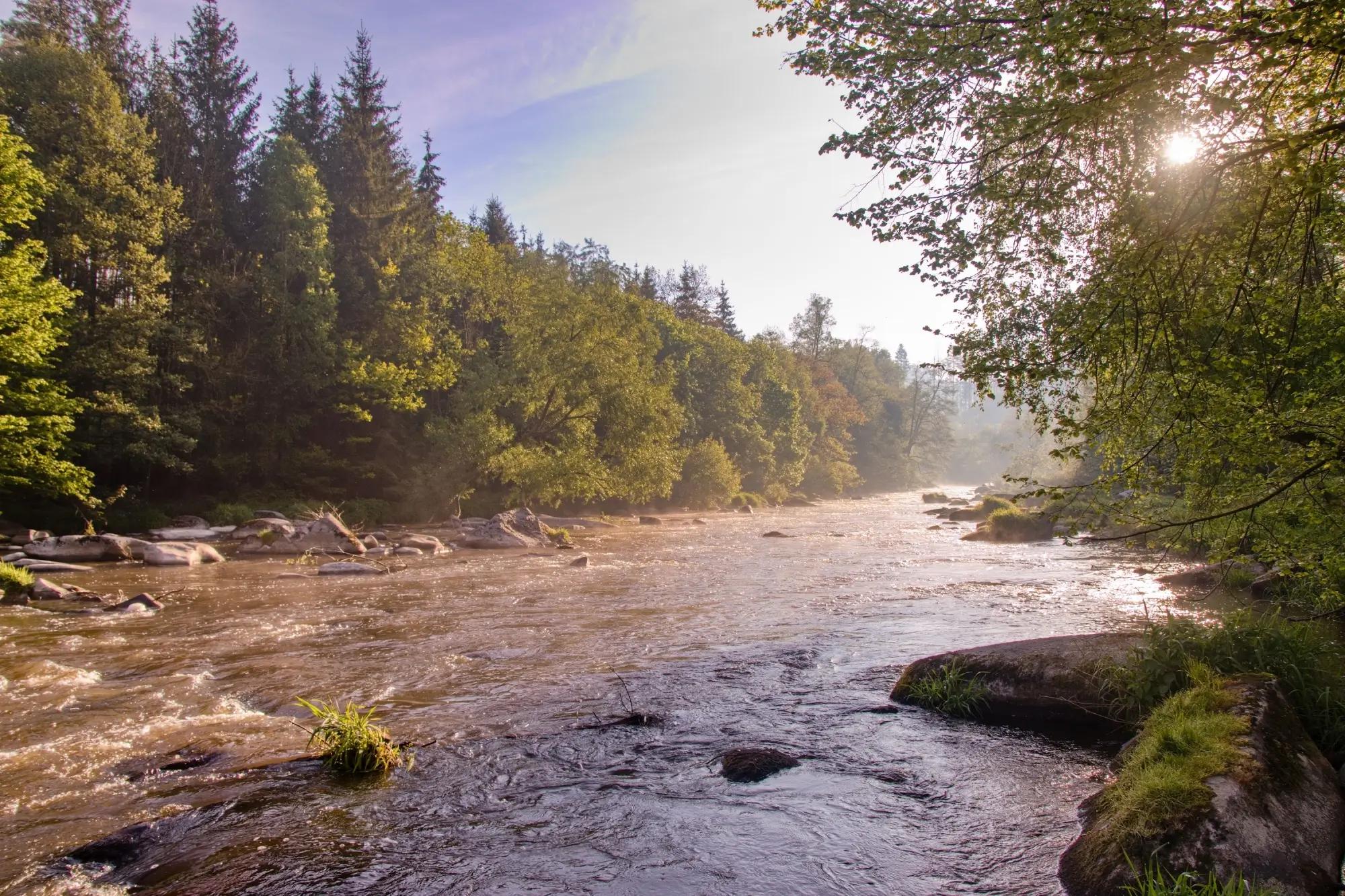 Přírodní rezervace Stvořidla v plné kráse. 
