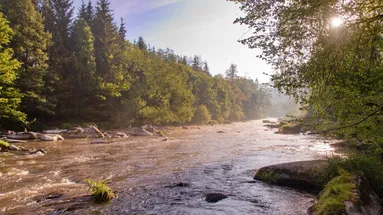 Přírodní rezervace Stvořidla v plné kráse.