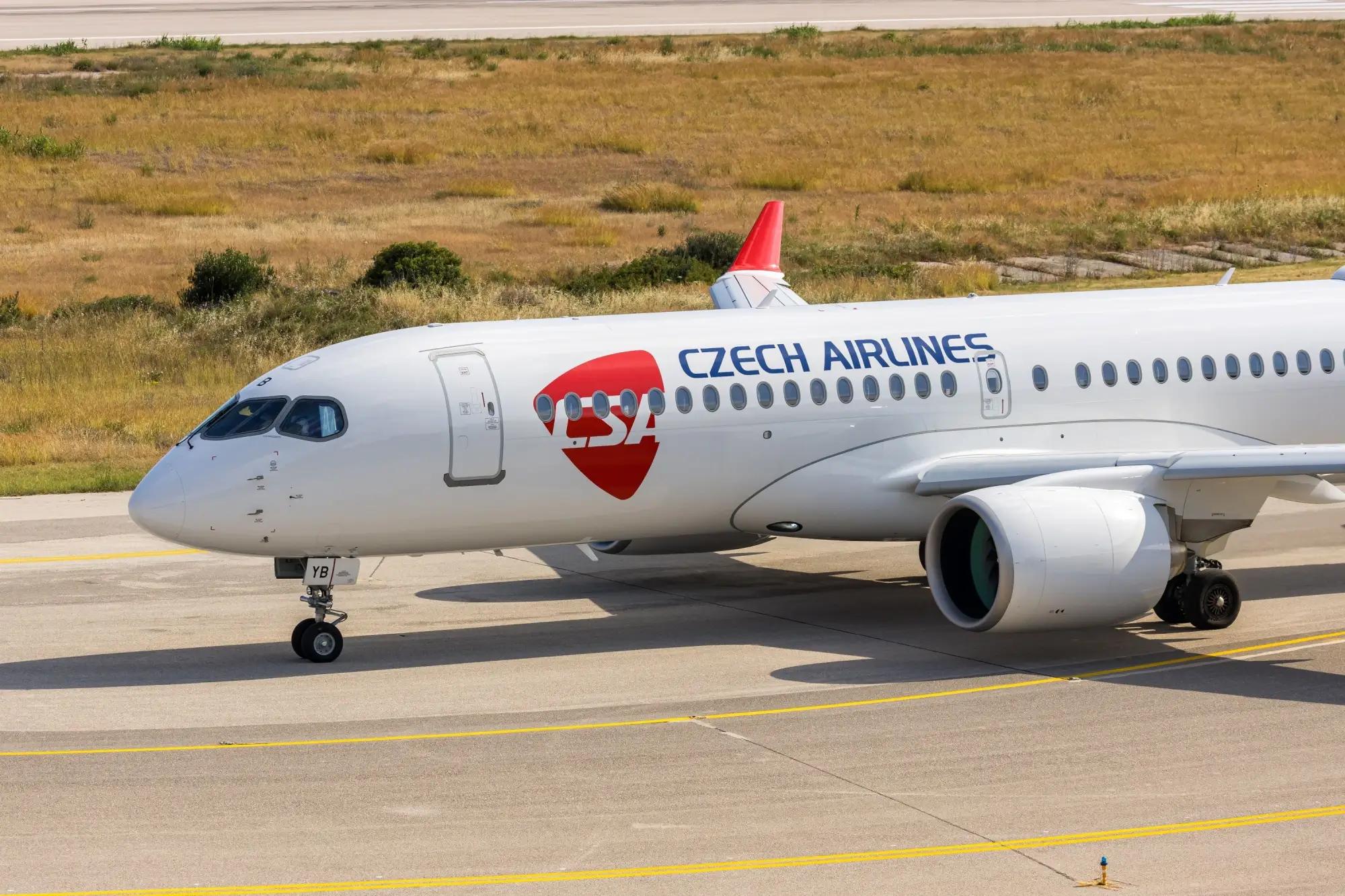 Letadlo Czech Airlines