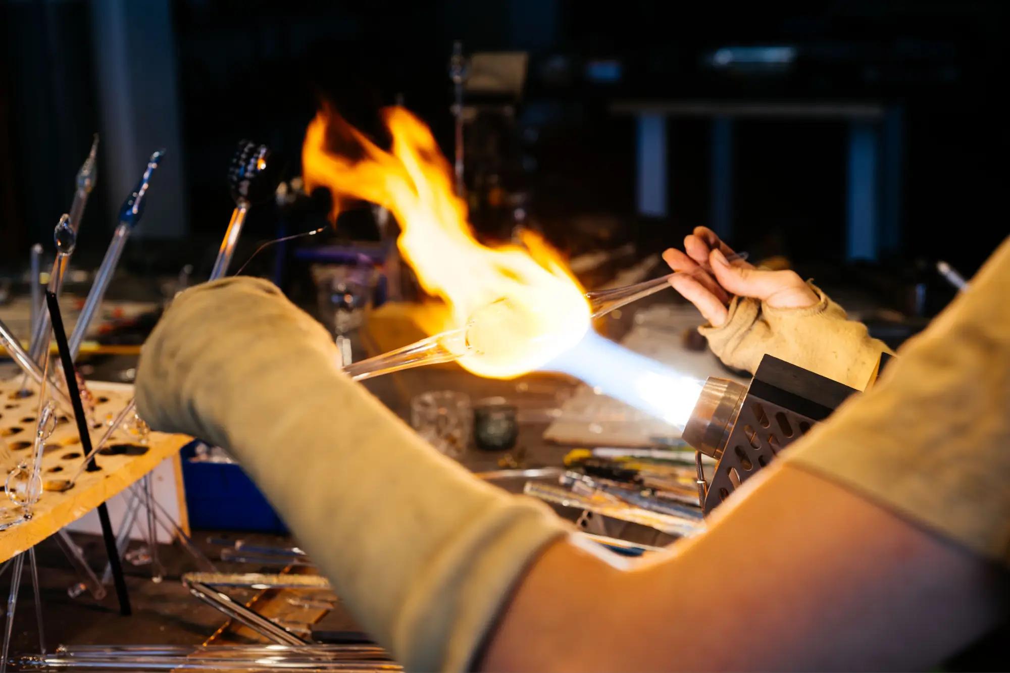 Sklářství je opravdový um, což dokazuje skleněný žebřík