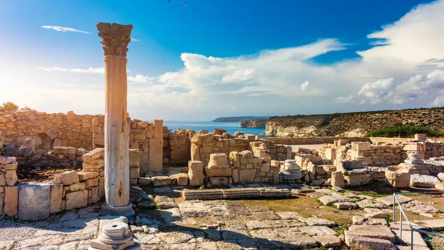 archeologický park Kourion, Kypr