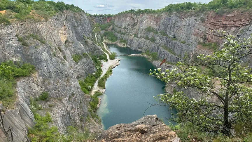 Lom Velká Amerika v Mořině