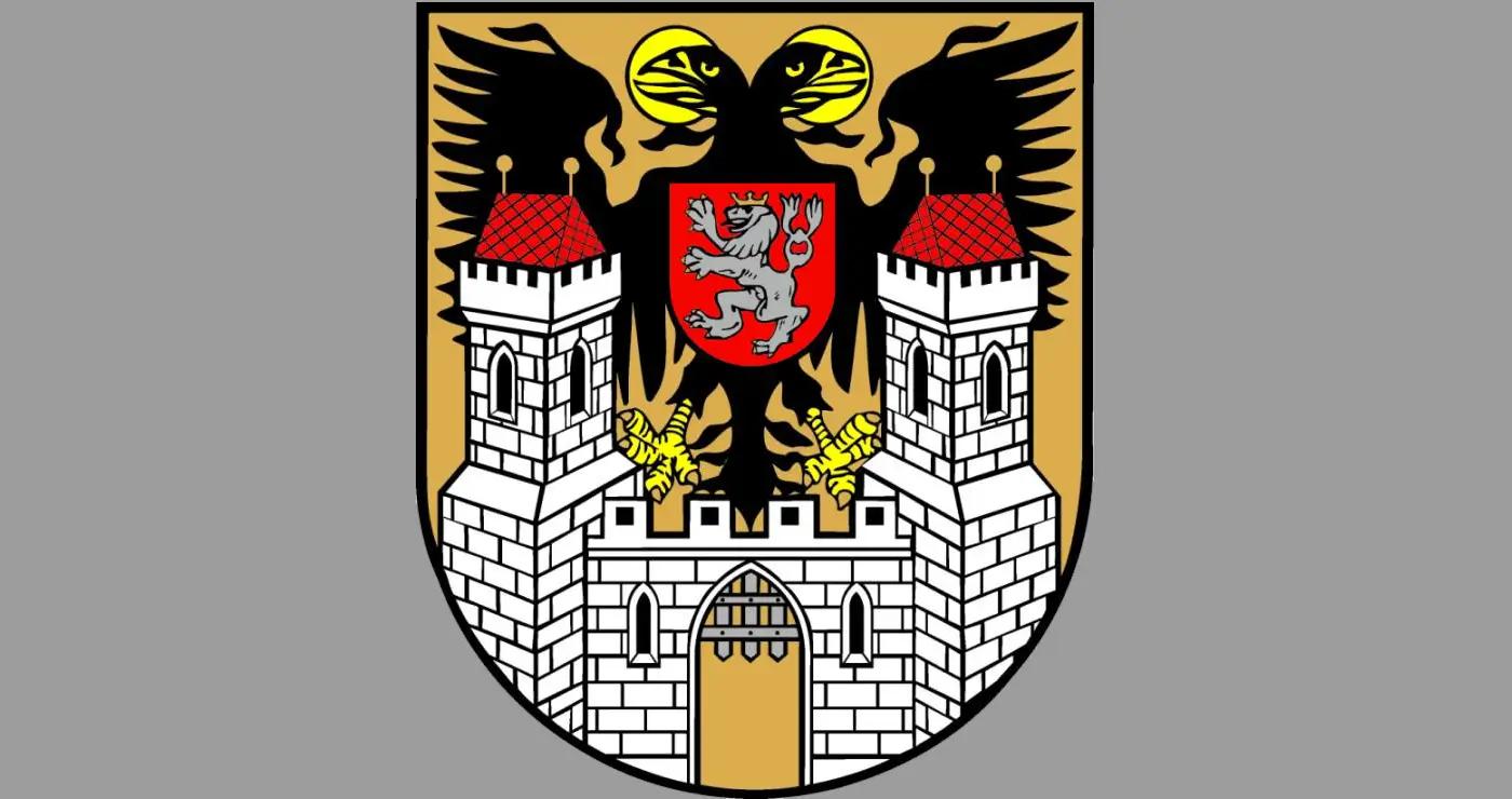 Erb s černými orli