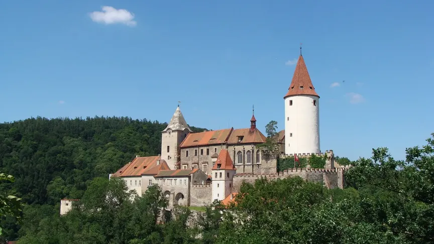 Hrad z filmu Jak se budí princezny
