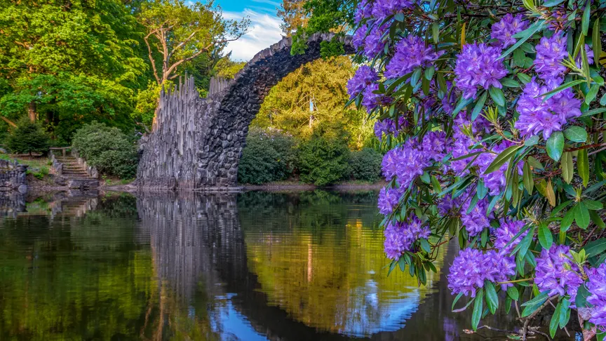 Unikátní park se nachází jen hodinu od českých hranic.