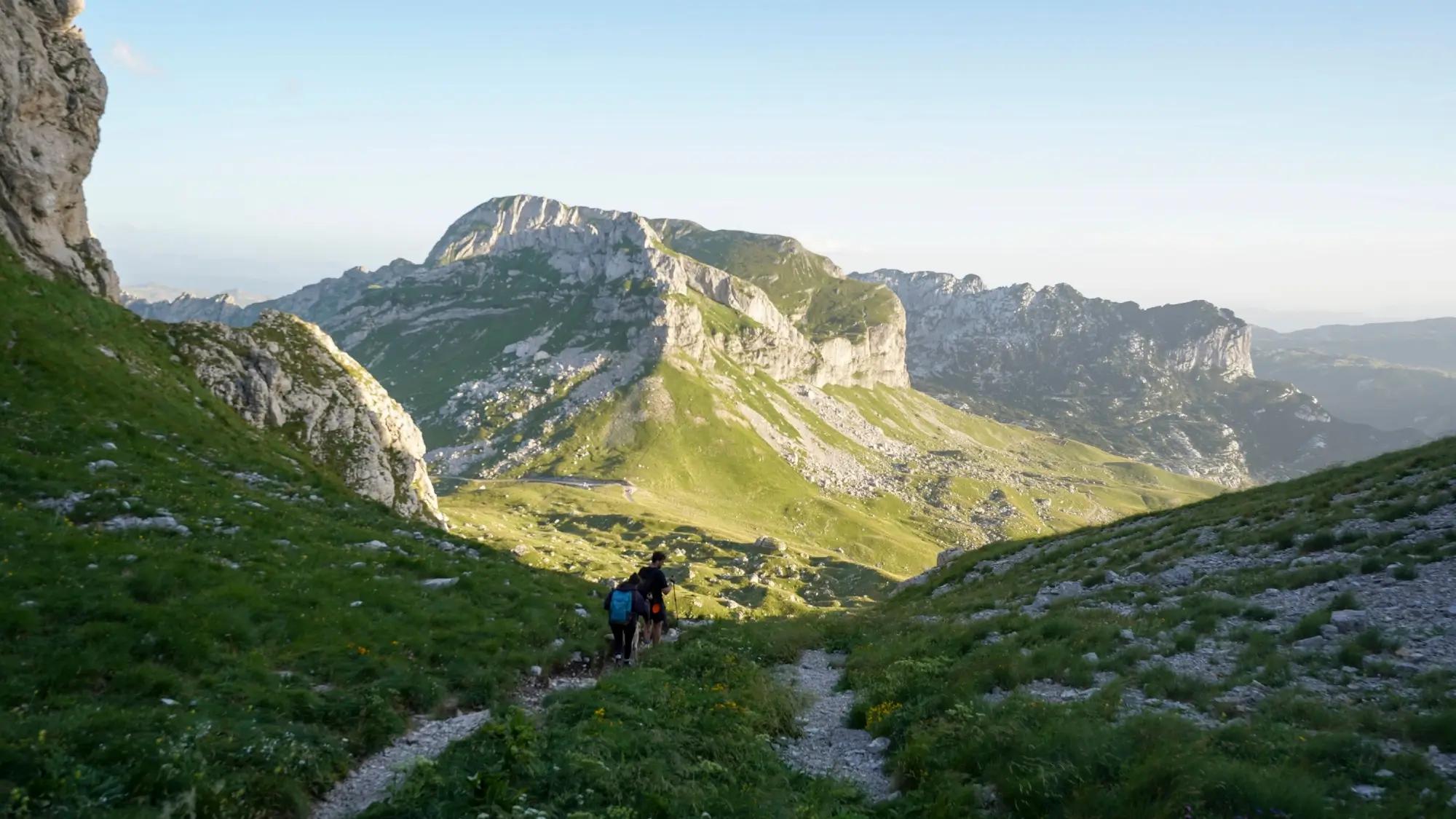 Hora Bobotov Kuk v Černé hoře