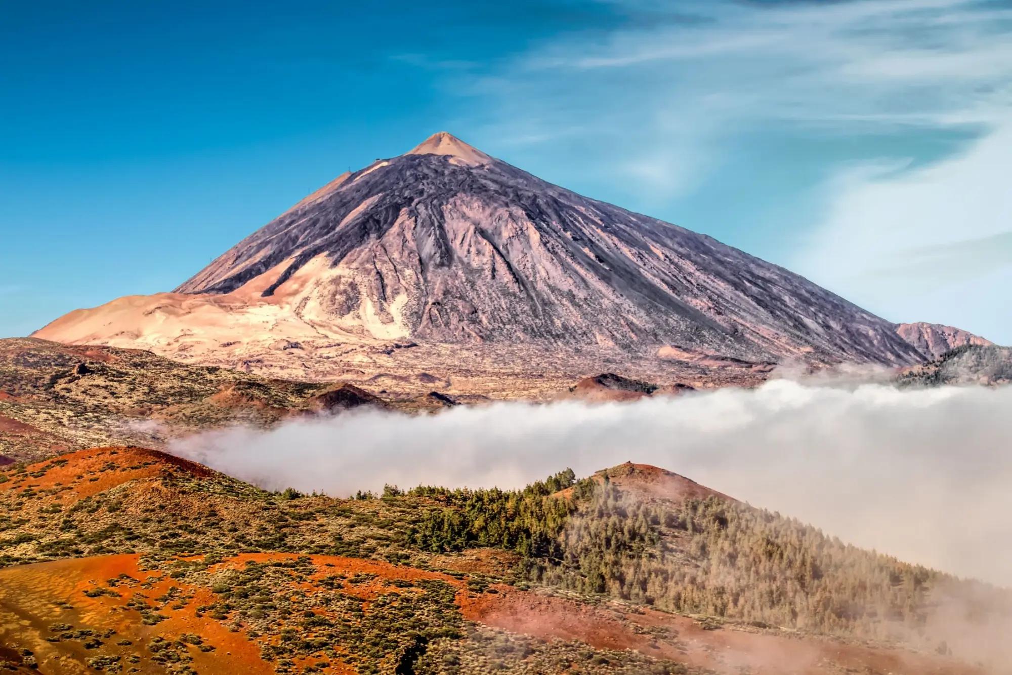 Sopka Pico de Teide 