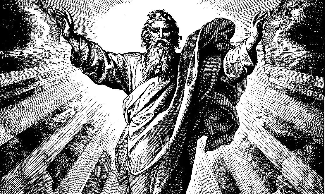 Obraz Boha z roku 1860