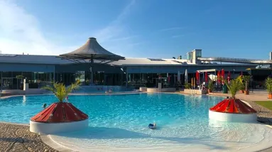 Rakouské termální lázně.