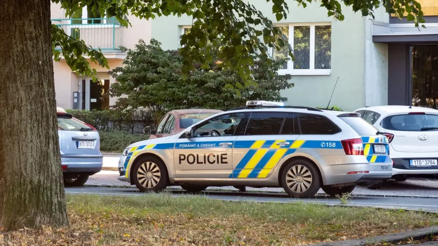 policejní automobil