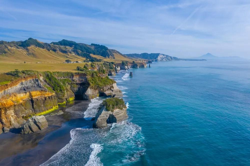 pobřeží severního ostrova