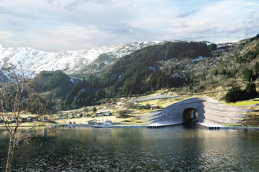 Vizualizace Stadského lodního tunelu