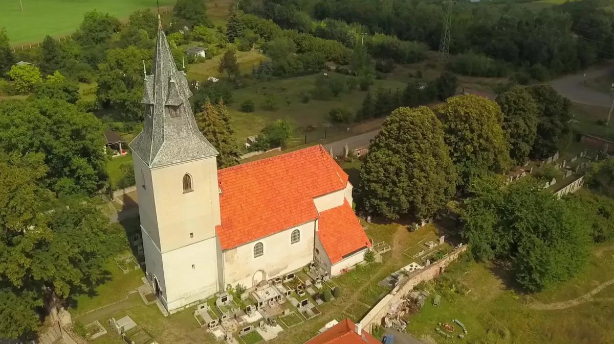 kostel svatého Václava v Roudníkách u Chabařovic
