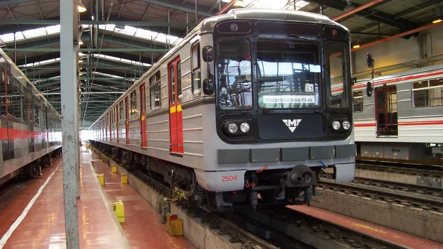 Pražské metro přijalo moderní podobu.