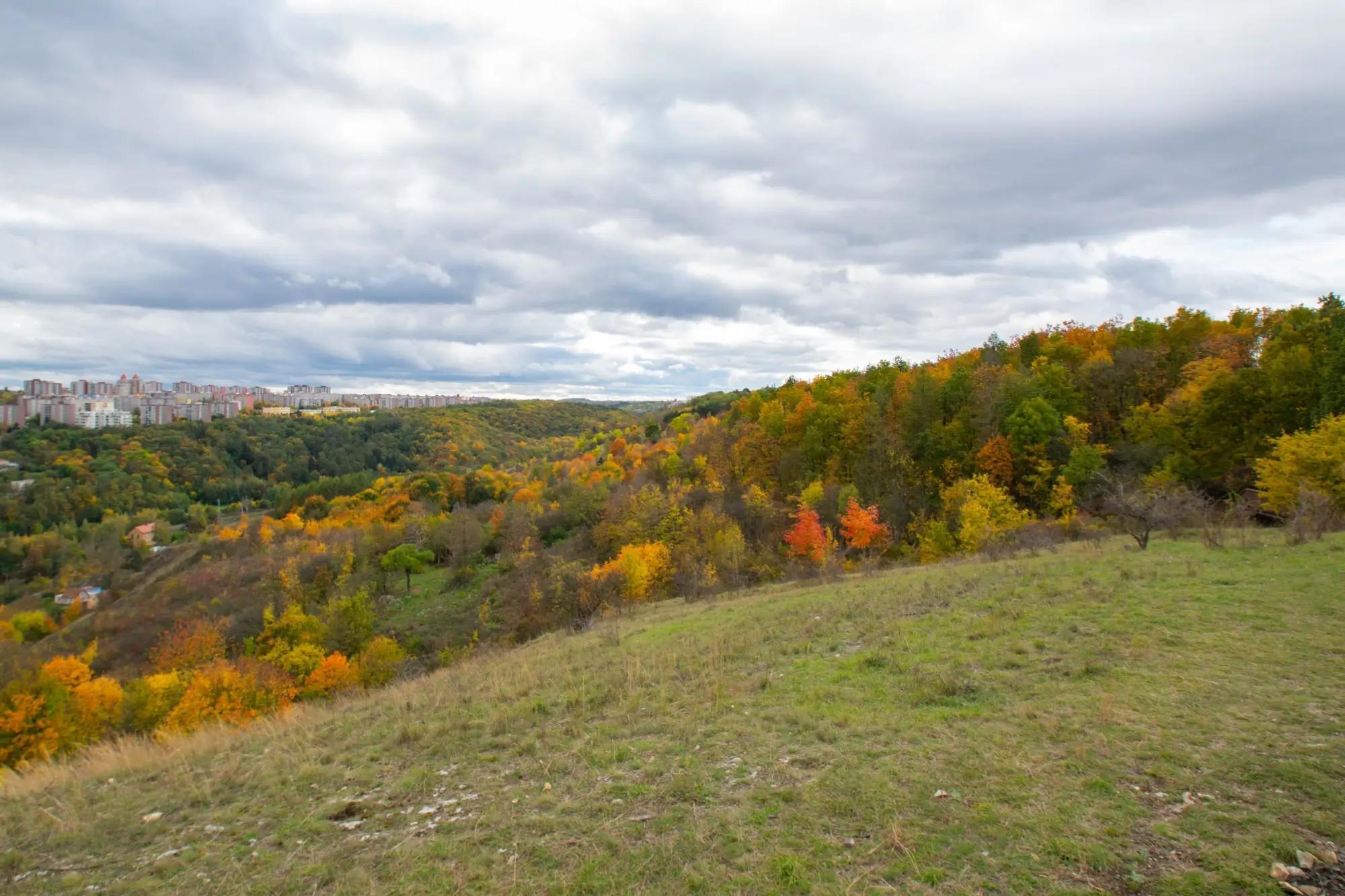 Pohled na podzimní Prokopské údolí. Zdroj: shutterstock.com