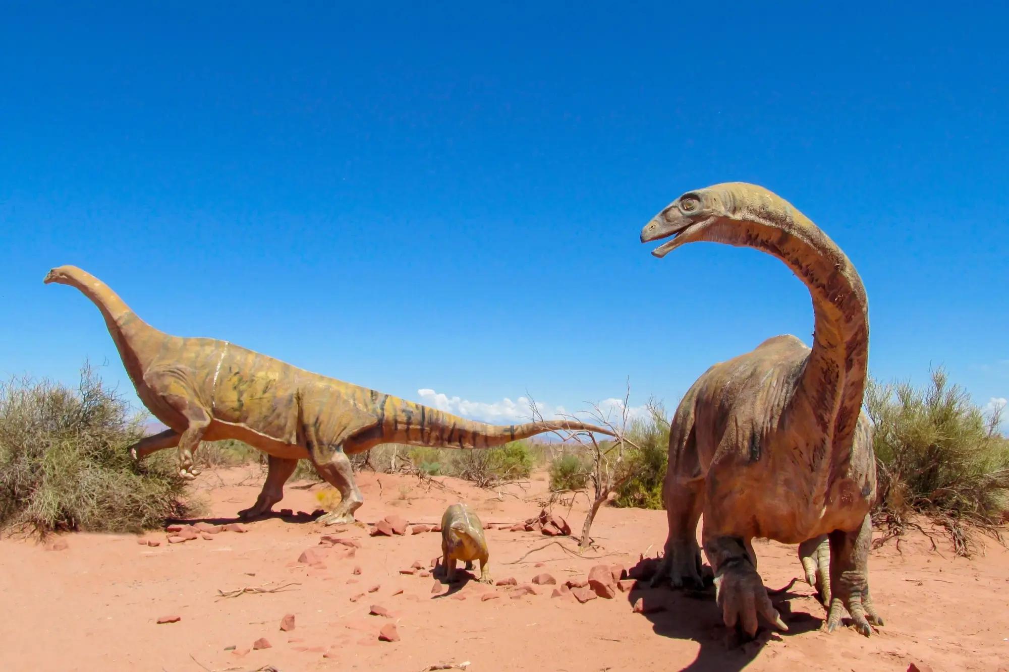 Dinosauři v poušti