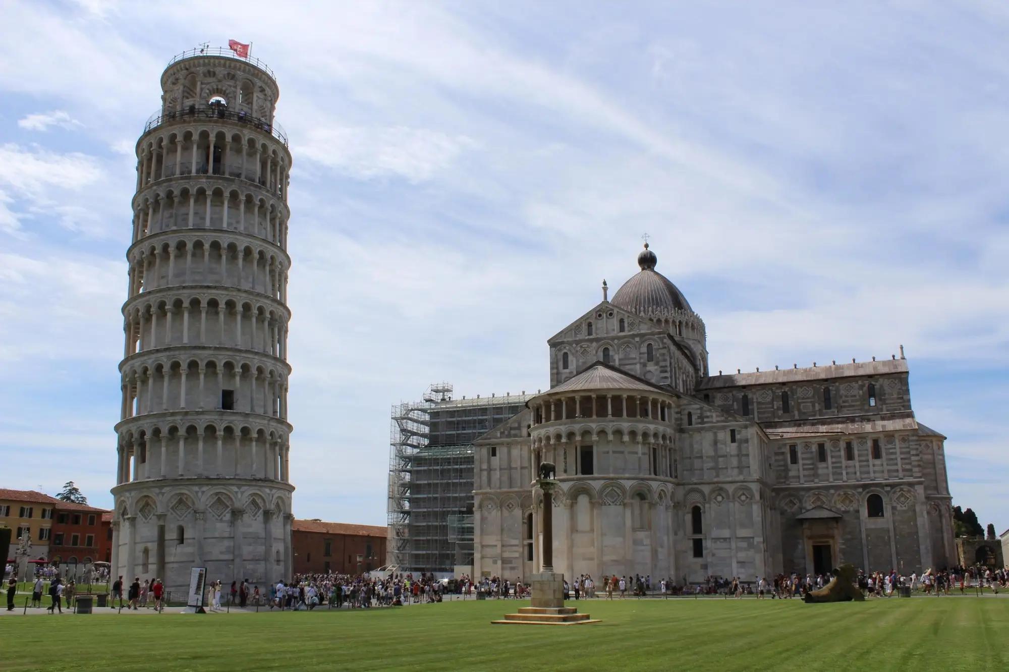 Dómské náměstí v Pise 