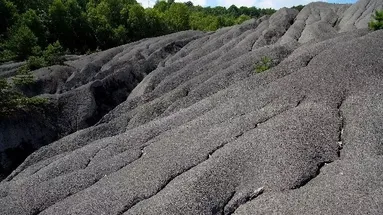 Hřebeč vytěžená hlušina