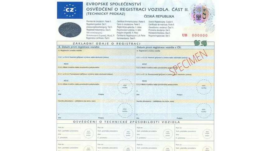 Technický průkaz