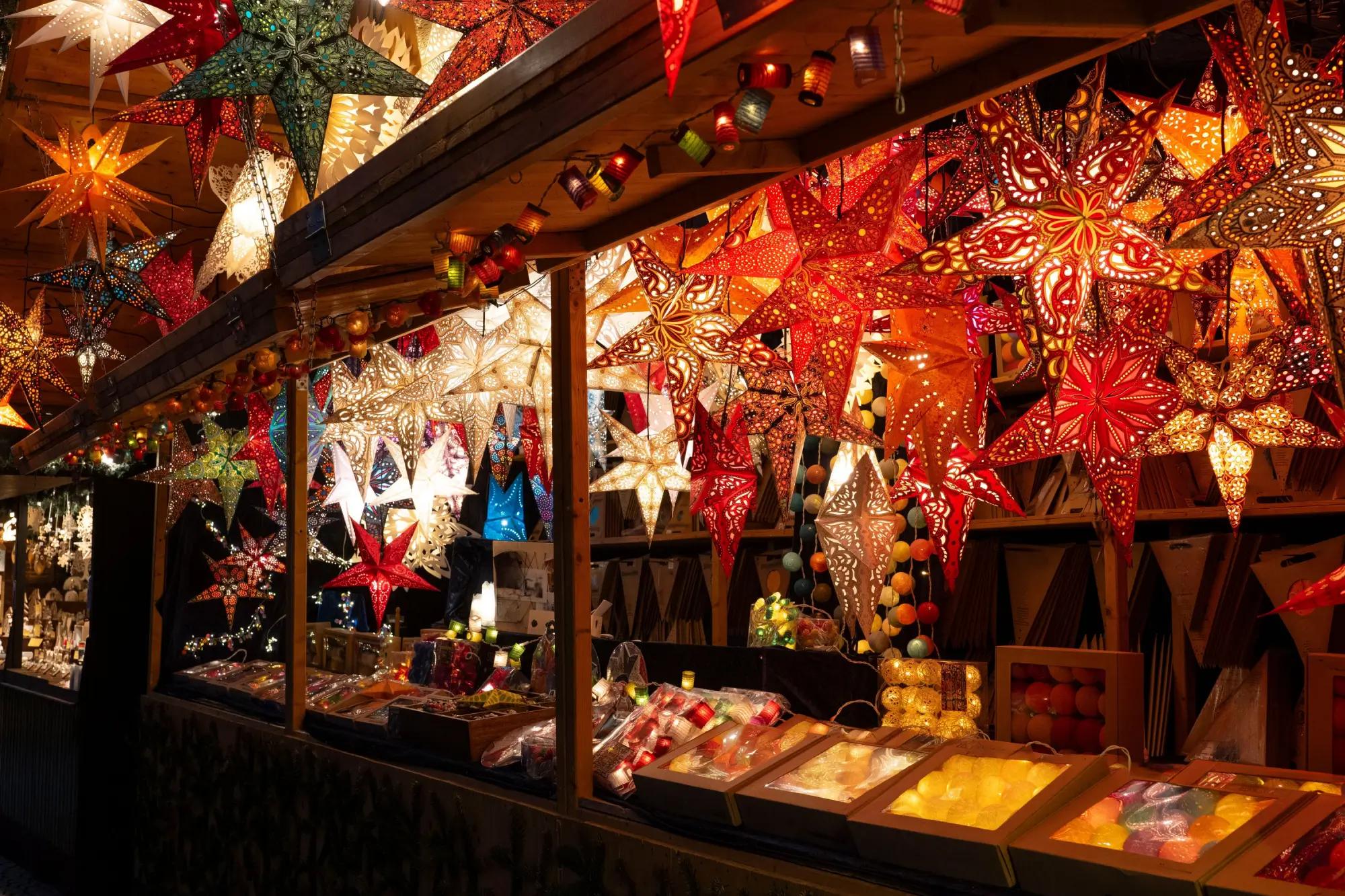 Vánoční trhy s tradičním zbožím